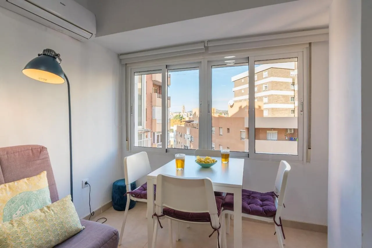 Mp7 Renovated Apartment Right On The Beach 700 Meters Away From Old Town Málaga 0*,